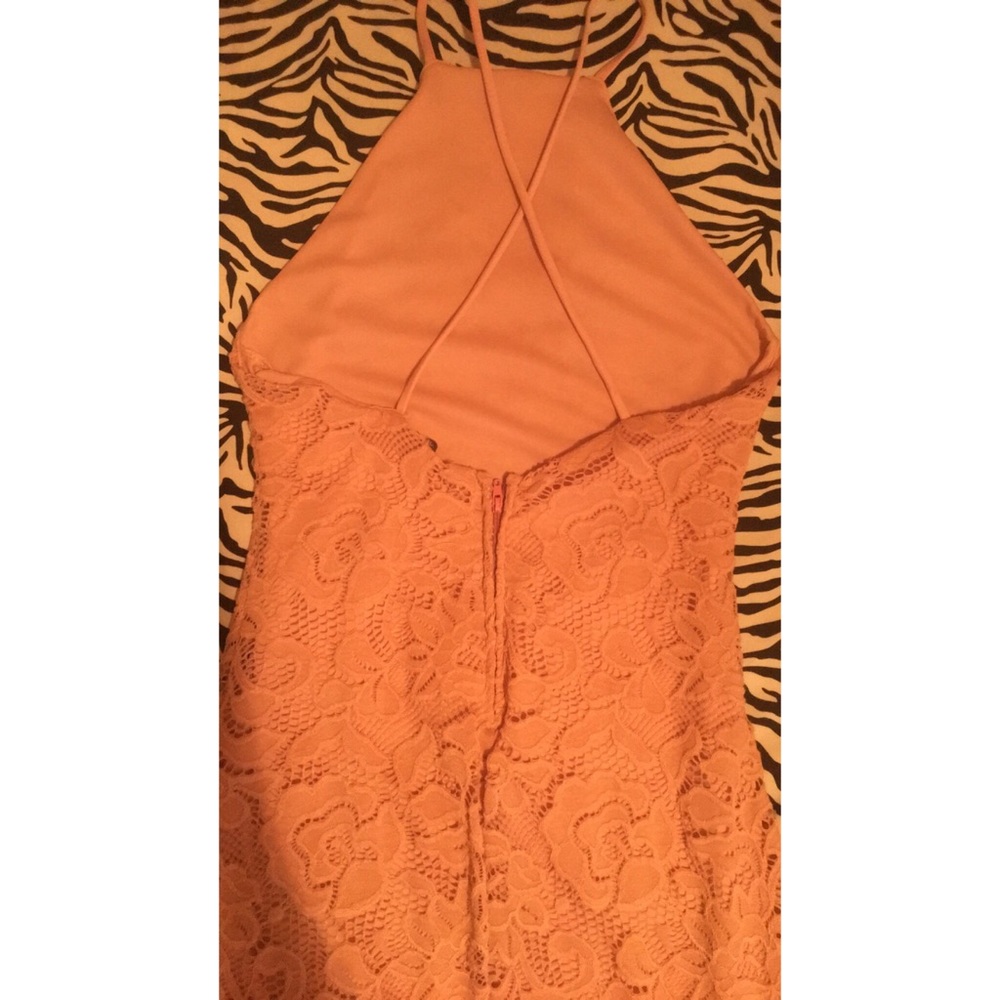 Charlotte Russe Lace Floral Dress - Picture 4 of 6